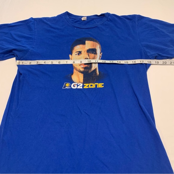 NBA Indiana Pacers Paul George Graphic Anvil T Shirt Men’s Medium - Picture 5 of 8